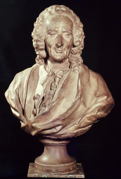 Bust of Jean-Philippe Rameau by Jean Jacques Caffieri